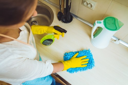 Low-carbon van used by Leaves Green Carpet Cleaners