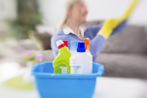 Service issue under review during a carpet cleaning complaint process